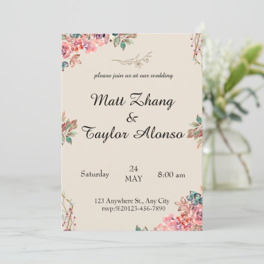 招待状 (スタンド正面)