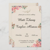 招待状 (正面/裏面)