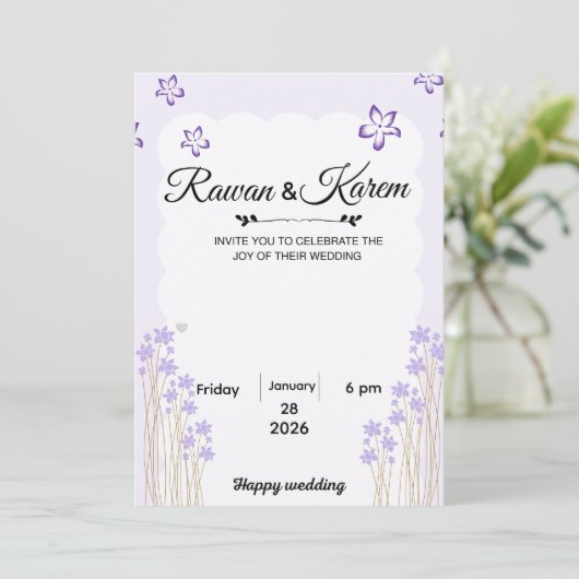 招待状 (スタンド正面)