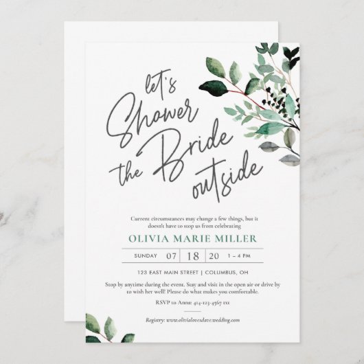 招待状 (正面/裏面)