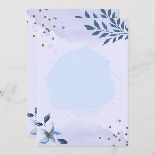 招待状 (正面/裏面)