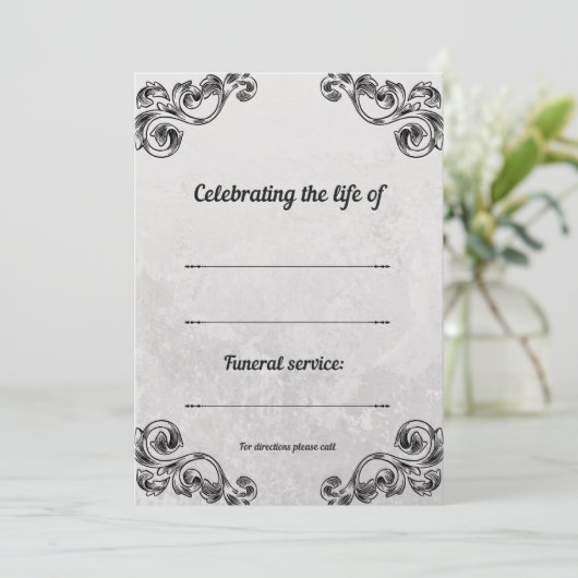 招待状 (スタンド正面)