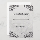 招待状 (正面/裏面)