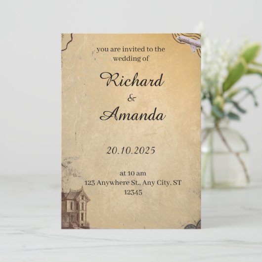 招待状 (スタンド正面)