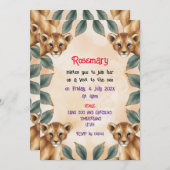 招待状 (正面/裏面)