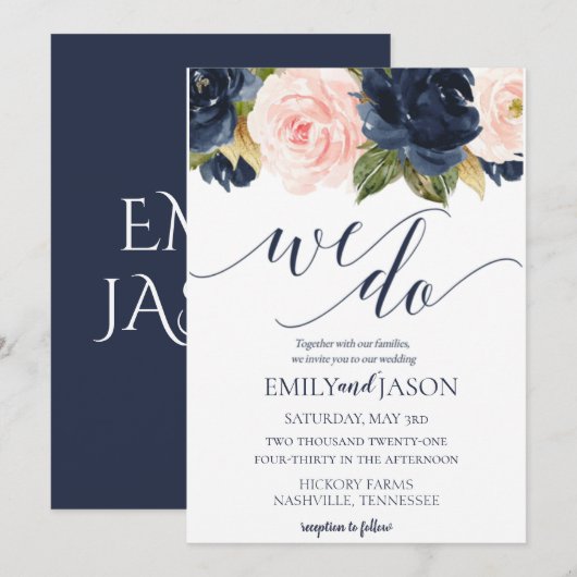 招待状 (正面/裏面)