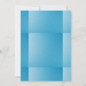 招待状1歳の誕生日 招待状 (裏面)