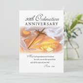 招待状20th調整の記念日、クロス缶 招待状 (スタンド正面)