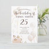 招待状25歳 招待状 (スタンド正面)