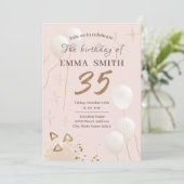 招待状35歳 招待状 (スタンド正面)