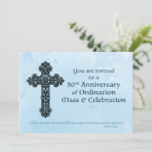 招待状50周年記念司祭Orn 招待状 (スタンド正面)