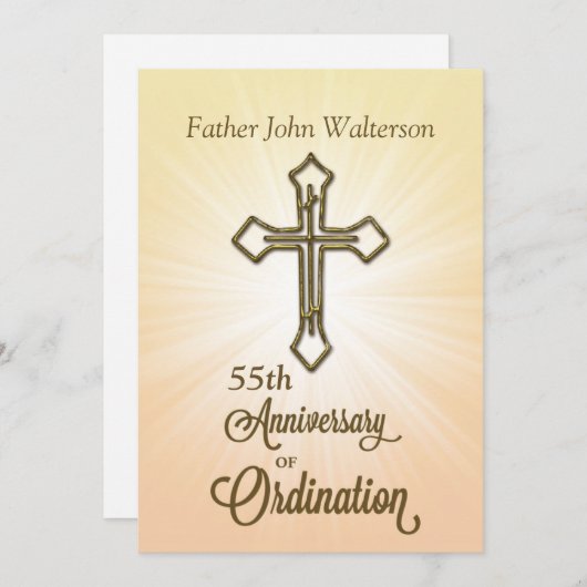 招待状55周年 招待状 (正面/裏面)