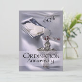 招待状60周年記念シルバーパテ 招待状 (スタンド正面)