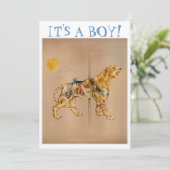 招待状 – お知らせカード – 回転木馬タイガー (スタンド正面)