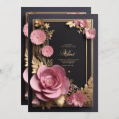 招待状 & お知らせ (正面/裏面)