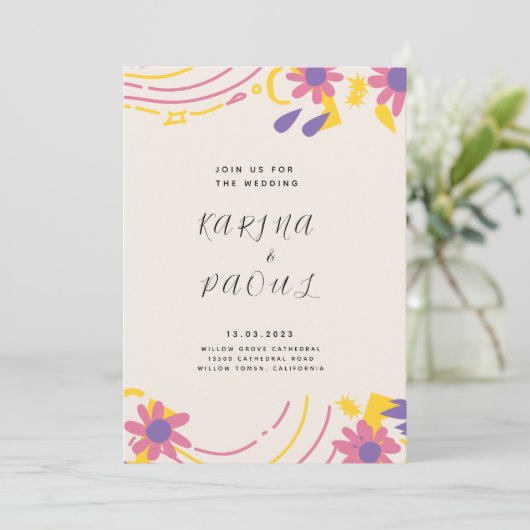 招待状 & お知らせ (スタンド正面)