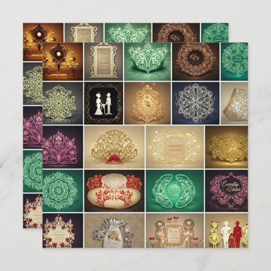 招待状 & お知らせ (正面/裏面)