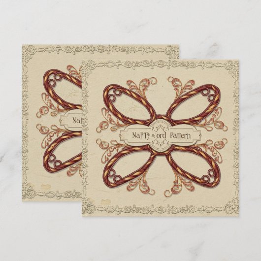 招待状 & お知らせ (正面/裏面)