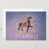 招待状・お知らせ - ペタルマ カルーセル ホース2 招待状 (正面/裏面)