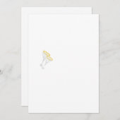 招待状・お知らせ : ワインボトルとグラス 招待状 (正面/裏面)