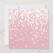 招待状-きらめくズ結婚ピンク 招待状 (裏面)