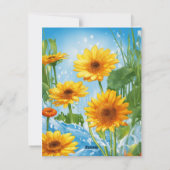 招待状&ひな形>グリーティングカード シーズンカード (裏面)