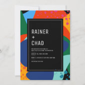 招待状 | ウェディング | ミュージアムでの夜 (正面)