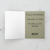 招待状-カクテルを特色にする招待されました 招待状 (内部)