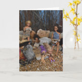 招待状. カード (黄色い花)