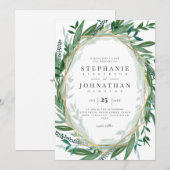 招待状 - クラシック ヴィンテージ (正面/裏面)