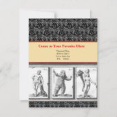 招待状、クラシック、神話、ローマ帝国 招待状 (裏面)