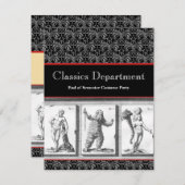招待状、クラシック、神話、ローマ帝国 招待状 (正面/裏面)