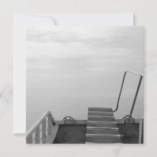 招待状/グリーティングカード - タイタニック版 写真 招待状 (正面)