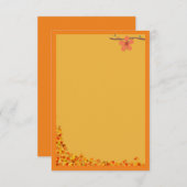 招待状/グリーティングテンプレート – 自分でパーソナライズ! サンキューカード (正面/裏面)