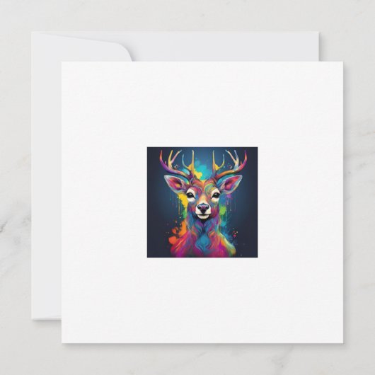 招待状 – ザカラフルシカ (裏面)