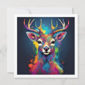 招待状 – ザカラフルシカ (正面)