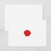 招待状＆ステーショナリー 返信カード (正面/裏面)