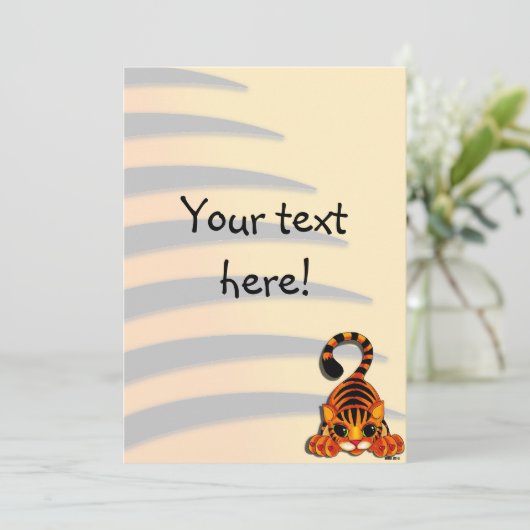 招待状-タイガー 招待状 (スタンド正面)