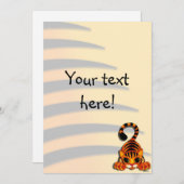 招待状-タイガー 招待状 (正面/裏面)