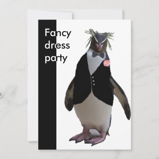 招待状-ドレファンシースパーティー 招待状 (正面)