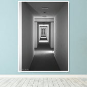 招待状、ファインアート建築勉強 キャンバスプリント (インサイチュ (ウッドフロア))