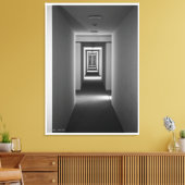 招待状、ファインアート建築勉強 キャンバスプリント (インサイチュ (リビング))