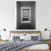 招待状、ファインアート建築勉強 キャンバスプリント (インサイチュ (寝室))