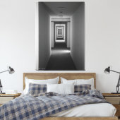 招待状、ファインアート建築勉強 キャンバスプリント (インサイチュ (寝室))