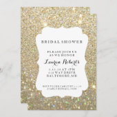 招待状-ブライダルシャワーデイファブ – 金ゴールド 招待状 (正面/裏面)