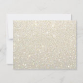 招待状 – ホワイト金ゴールドグリット未来ミセスブライダル2 (裏面)