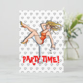 招待状-マルティーニの女の子、オリビア 招待状 (スタンド正面)