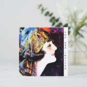 招待状，マーサ·マンスフィールド，金属金ゴールド株 招待状 (スタンド正面)