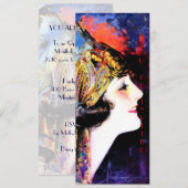 招待状, マーサ・マンズフィールド 招待状 (正面/裏面)