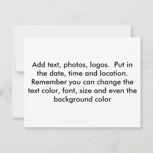 招待状 – ミュージックマスク (裏面)